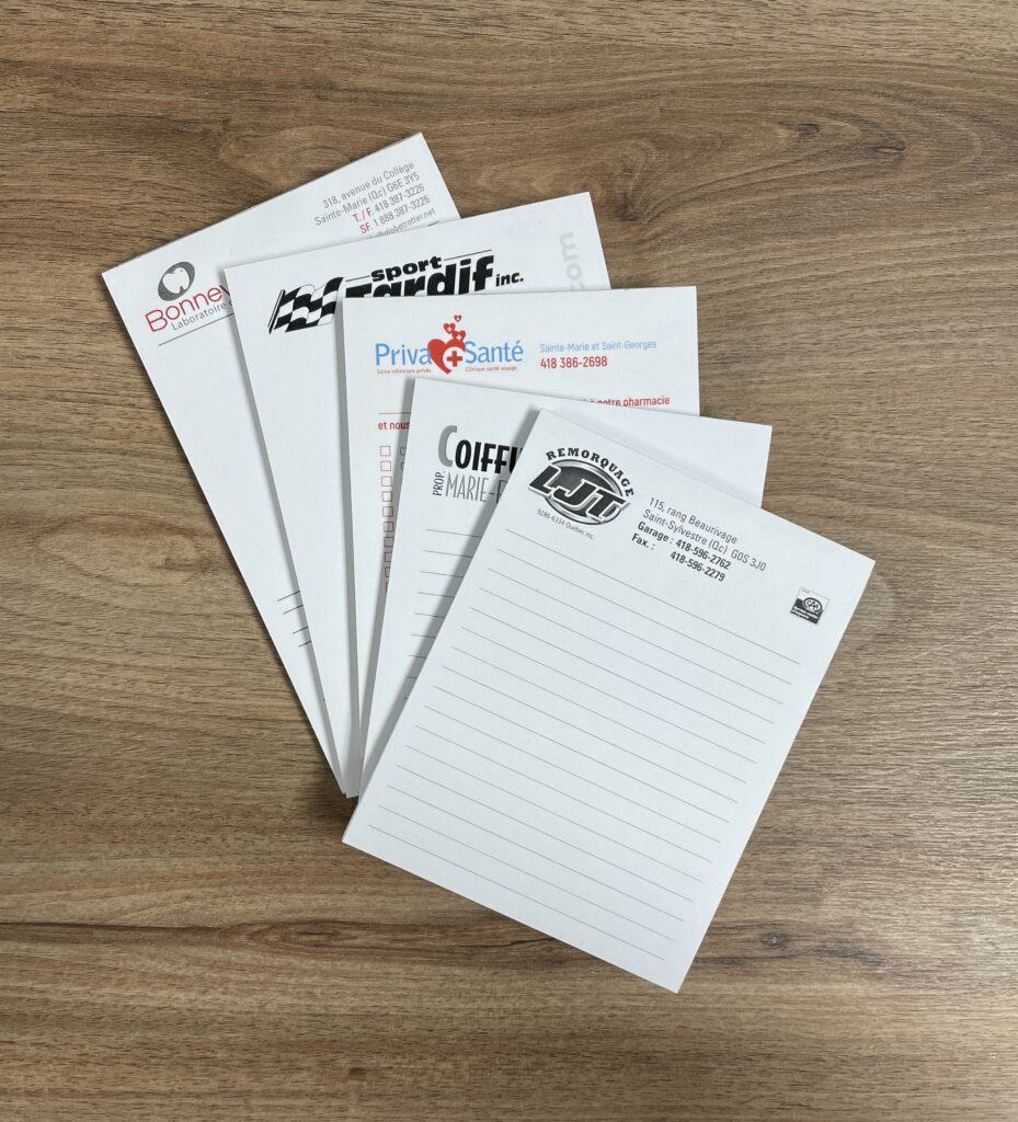 Tablettes et blocs-notes