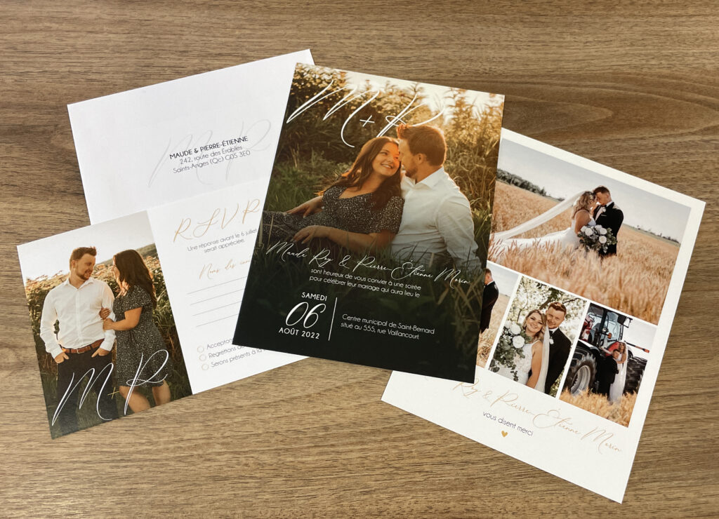 Faire-part mariage