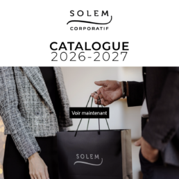 Catalogue Solem Corporatif 2026-2027 et sac cadeau